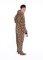 Big Feet Pajamas Adult Leopard Plush Hooded One Piece Footy