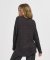 Boxercraft Women's Cuddle Oversized Crew Top in Black Heather
