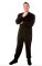 Big Feet Pajamas Adult Black Fleece One Piece Footy
