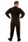 Big Feet Pajamas Adult Black Fleece One Piece Footy