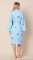 The Cat's Pajamas Women's Bouquet & Bow Pima Knit Cotton Kimono Robe