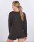 Boxercraft Women's Cuddle Boxy Crew Top in Black Heather