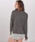 Boxercraft Women's Cuddle Boxy Crew Top in Charcoal Heather