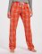 Boxercraft Women's Haley Burnt Orange Plaid Flannel Pajama Pant