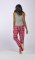 Boxercraft Women's Haley Heritage Garnet Plaid Flannel Pajama Pant