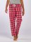 Boxercraft Women's Haley Heritage Garnet Plaid Flannel Pajama Pant