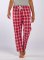 Boxercraft Women's Haley Heritage Garnet Plaid Flannel Pajama Pant