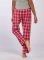 Boxercraft Women's Haley Heritage Garnet Plaid Flannel Pajama Pant