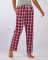 Boxercraft Women's Haley Heritage Maroon Plaid Flannel Pajama Pant