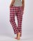 Boxercraft Women's Haley Heritage Maroon Plaid Flannel Pajama Pant