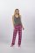 Boxercraft Women's Haley Orchid Metro Plaid Flannel Pajama Pant