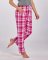 Boxercraft Women's Haley Orchid Sophia Plaid Flannel Pajama Pant