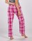 Boxercraft Women's Haley Orchid Sophia Plaid Flannel Pajama Pant