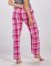 Boxercraft Women's Haley Orchid Sophia Plaid Flannel Pajama Pant