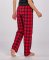 Boxercraft Women's Haley Red/Black Buffalo Plaid Flannel Pajama Pant