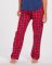 Boxercraft Women's Haley Brick Red Kingston Plaid Flannel Pajama Pant