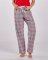 Boxercraft Women's Haley Oxford Red Tomb Plaid Flannel Pajama Pant