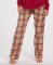 Boxercraft Women's Haley Reindeer Plaid Flannel Pajama Pant