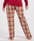 Boxercraft Women's Haley Reindeer Plaid Flannel Pajama Pant