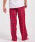 Boxercraft Men's Harley Brick Red Kingston Plaid Flannel Pajama Pant