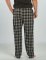 Boxercraft Men's Harley Charcoal/Black Buffalo Plaid Flannel Pajama Pant