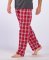 Boxercraft Men's Harley Heritage Garnet Plaid Flannel Pajama Pant