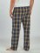 Boxercraft Men's Harley Navy/Gold Plaid Flannel Pajama Pant