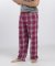 Boxercraft Men's Harley Orchid Metro Plaid Flannel Pajama Pant