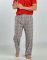 Boxercraft Men's Harley Oxford Red Tomb Plaid Flannel Pajama Pant