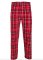 Boxercraft Men's Harley Red/White Plaid Flannel Pajama Pant