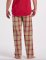 Boxercraft Men's Harley Reindeer Plaid Flannel Pajama Pant