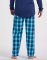 Boxercraft Men's Harley Snow Plaid Flannel Pajama Pant