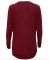 Boxercraft Women's Cuddle Oversized Crew Top in Mantra Red Heather