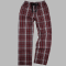 Boxercraft Maroon Plaid Unisex Flannel Pajama Pant