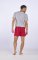 Boxercraft Men's Crimson Field Day Plaid Flannel Boxer Shorts