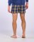 Boxercraft Men's Navy/Gold Plaid Flannel Boxer Shorts