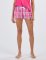 Boxercraft Women's Harmony Pink Plaid Flannel Lounge Short