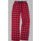 Boxercraft Red Buffalo Plaid Unisex Flannel Pajama Pant