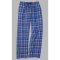 Boxercraft Royal Sparkle Plaid Unisex Flannel Pajama Pant