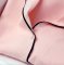 Breathe Women's Organic Cotton Classic Pajama Set in Pink