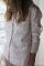 Breathe Women's Cotton Sateen Classic Pajama Set in Pink Stonecut