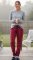 Boxercraft Women's Haley Brick Red Kingston Plaid Flannel Pajama Pant