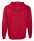 Boxercraft Men's Fleece Hoodie in Brick Red