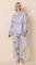 The Cat's Pajamas Women's Camilla Luxe Pima Cotton Classic Pajama Set