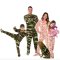 Big Feet Pajamas Kids Pink Camouflage Fleece One Piece Footy