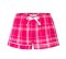 Boxercraft Kids Carnegie Pink Poly Flannel Plaid Lounge Shorts