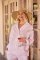 The Cat's Pajamas Women's Classic Stripe Luxe Pima Cotton Pajama Set in Lavender