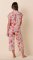 The Cat's Pajamas Women's Clementina Voile Cotton Capri Pajama Set