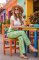 Mahogany Women's Cocktail Hour Cotton Pajama Pant in a Bag