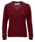 Boxercraft Women's Cuddle V-Neck Lounge Top in Mantra Red